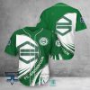FC Groningen Grün Weiß Baseball Trikot