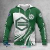FC Groningen Grün Weiß Reißverschluss-Hoodie