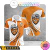 FC Lorient Gelb Weiß Polo Hemd