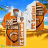 FC Lorient Individueller Text Groß Logo Hawaiihemd