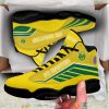 FC Nantes Gelb Grün Air Jordan 13 Schuhe