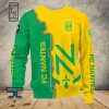FC Nantes Gelb Grün Sweatshirt