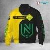 FC Nantes Gelb Schwarz Bomberjacke