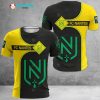 FC Nantes Gelb Schwarz T-Shirt