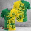 FC Nantes Grün Gelb T-Shirt