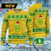 FC Nantes Hässliches Weihnachten Sweater