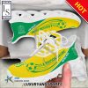 FC Nantes Individueller Name Grün Gelb Max Soul Schuhe