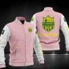 FC Nantes Rosa Weiß Baseball Jacke
