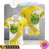 FC Nantes Weiß Gelb Polo Hemd