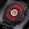 FC St. Pauli Individueller Name Neue Edition Stahluhr