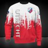 FC Utrecht Rot Weiß Sweatshirt