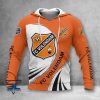 FC Volendam Orange Weiß Kapuzenpullover