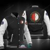 Feyenoord Schwarz Weiß Baseball Jacke