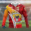 Go Ahead Eagles Neuer Stil Reißverschluss-Hoodie