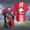 LOSC Lille Besonders Stil Hawaiihemd