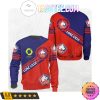 LOSC Lille Blau Rot Sweatshirt V1