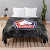 LOSC Lille Schwarz Grau Groß Logo Fleecedecke