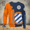 Montpellier Hérault SC Dunkel Blau Orange Sweatshirt