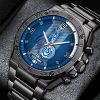 MSV Duisburg Individueller Name Neuer Stil StahlChrono Uhr