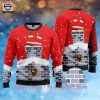 OGC Nice Weihnachtsmann Individueller Name Hässliches Weihnachten Sweater