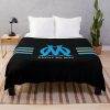Olympique de Marseille Schwarz Logo Fleecedecke