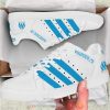 Olympique de Marseille Weiß Blau Stan Smith Schuhe V1