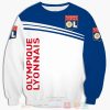 Olympique Lyon Weiß Blau Sweatshirt