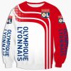 Olympique Lyon Weiß Rot Sweatshirt V1
