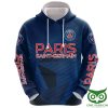 Paris Saint-Germain FC Besonders Blau Kapuzenpullover