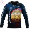 Paris Saint-Germain FC Blau 1971 Reißverschluss-Hoodie