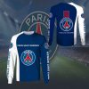 Paris Saint-Germain FC Blau Weiß Sweatshirt V3