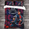 Paris Saint-Germain FC Kylian Mbappé Bettwäsche-Set V3