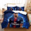 Paris Saint-Germain FC Kylian Mbappé Bettwäsche-Set V5