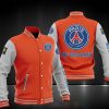 Paris Saint-Germain FC Orange Grau Baseball Jacke