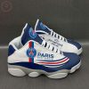 Paris Saint-Germain FC Weiß Blau Air Jordan 13 Schuhe V6