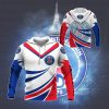 Paris Saint-Germain FC Weiß Blau Kapuzenpullover V2