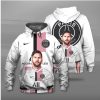 Paris Saint-Germain FC Weiß Messi Kapuzenpullover