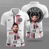 Paris Saint-Germain FC Weiß Messi Polo Hemd