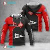 PSV Eindhoven Rot Schwarz Kapuzenpullover
