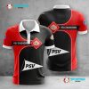 PSV Eindhoven Rot Schwarz Polo Hemd