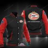 PSV Eindhoven Schwarz Rot Baseball Jacke