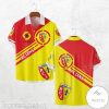 RC Lens Rot Gelb Hawaiihemd