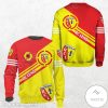 RC Lens Rot Gelb Sweatshirt V2
