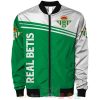 Real Betis Grün Weiß Bomberjacke