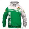 Real Betis Grün Weiß Kapuzenpullover V2