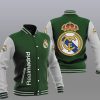 Real Madrid Grün Baseball Jacke