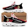 Real Madrid Rot Schwarz Rot Streifen Max Soul Schuhe