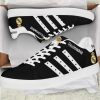 Real Madrid Schwarz Weiß Streifen Stan Smith Schuhe