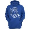 Real Sociedad Blau Kapuzenpullover