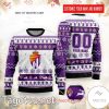 Real Valladolid Individueller Name Nummer Hässliches Weihnachten Sweater